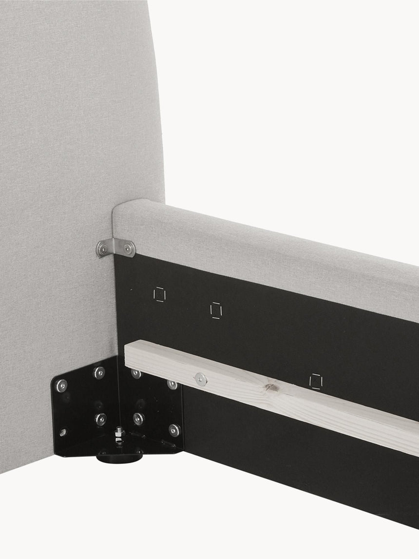 Swift Çift Kişilik Karyola Açık Gri