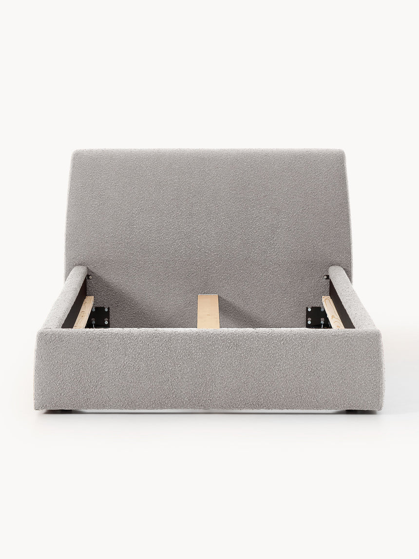 Swift Tek Kişilik Karyola Gri Bukle