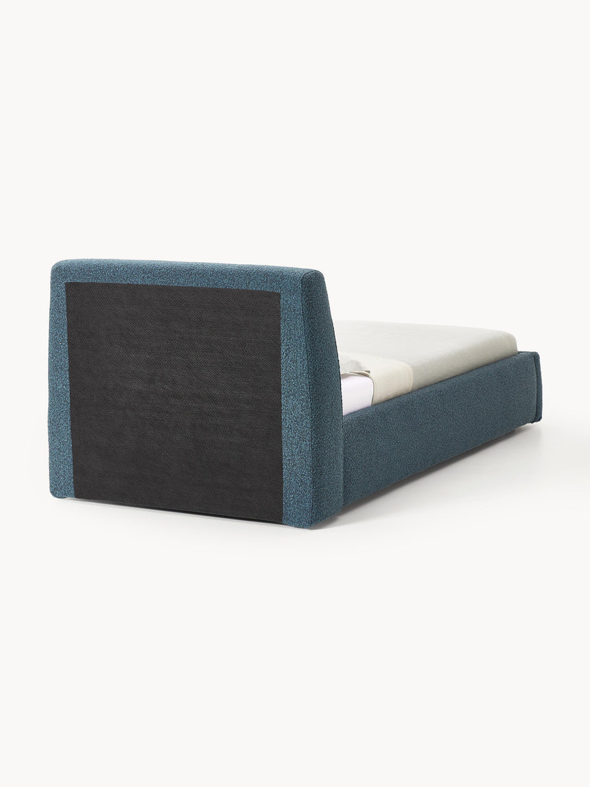 Swift Tek Kişilik Karyola Gri Mavi Bukle