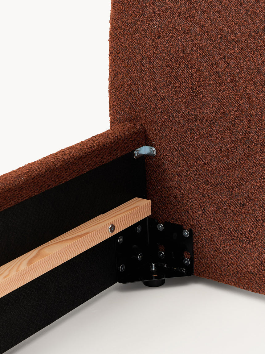 Swift Tek Kişilik Karyola Pişmiş Toprak Bukle