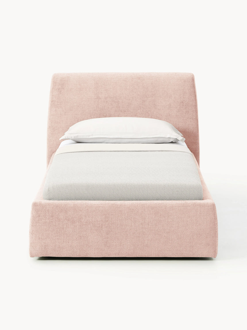 Swift Tek Kişilik Karyola Şeftali Dokuma Kadife