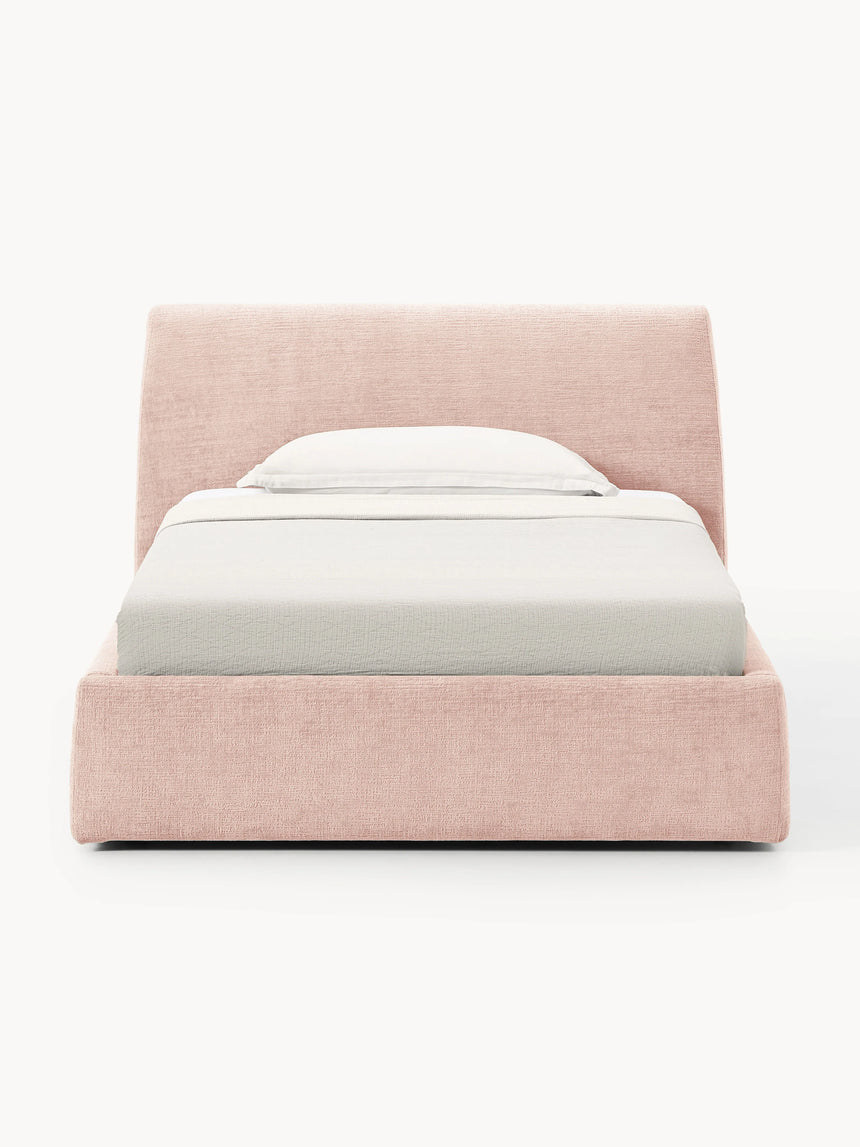 Swift Tek Kişilik Karyola Şeftali Dokuma Kadife