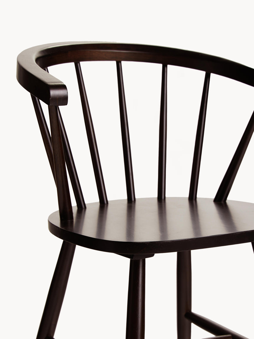 Taliant Ahşap Sandalye Koyu Ceviz