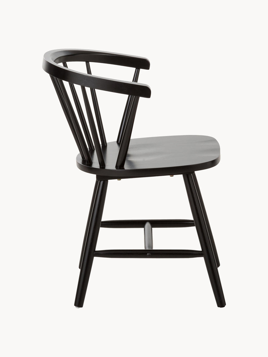 Taliant Ahşap Sandalye Siyah