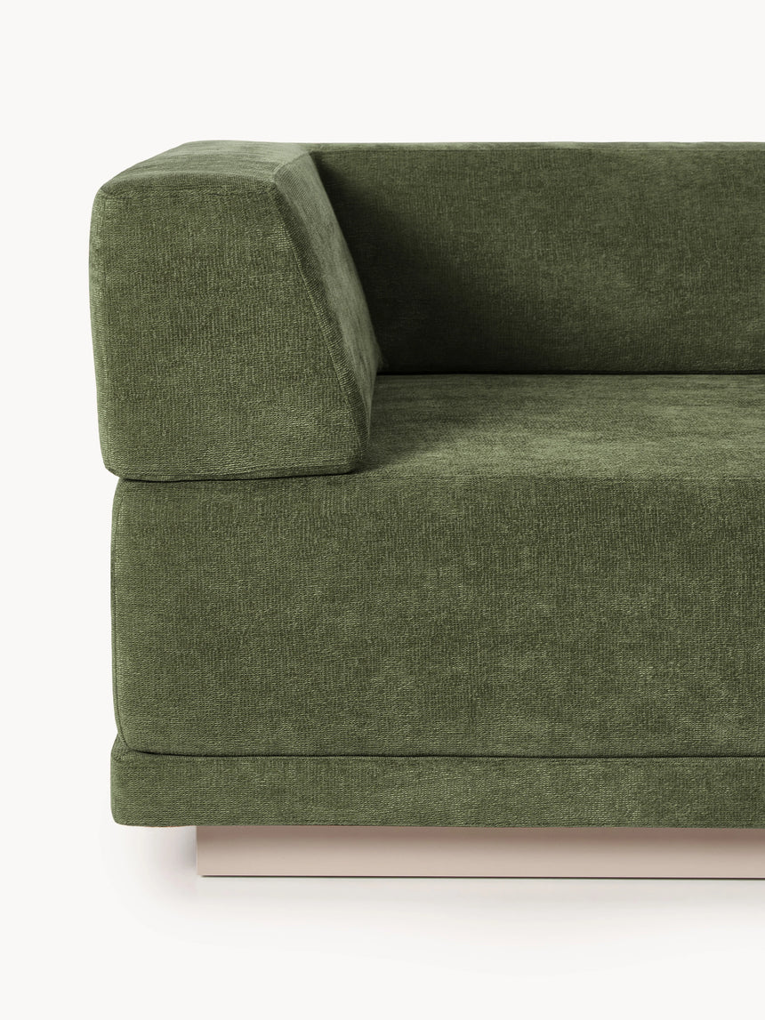 Terim Dörtlü Koltuk Yeşil Dokuma Kumaş