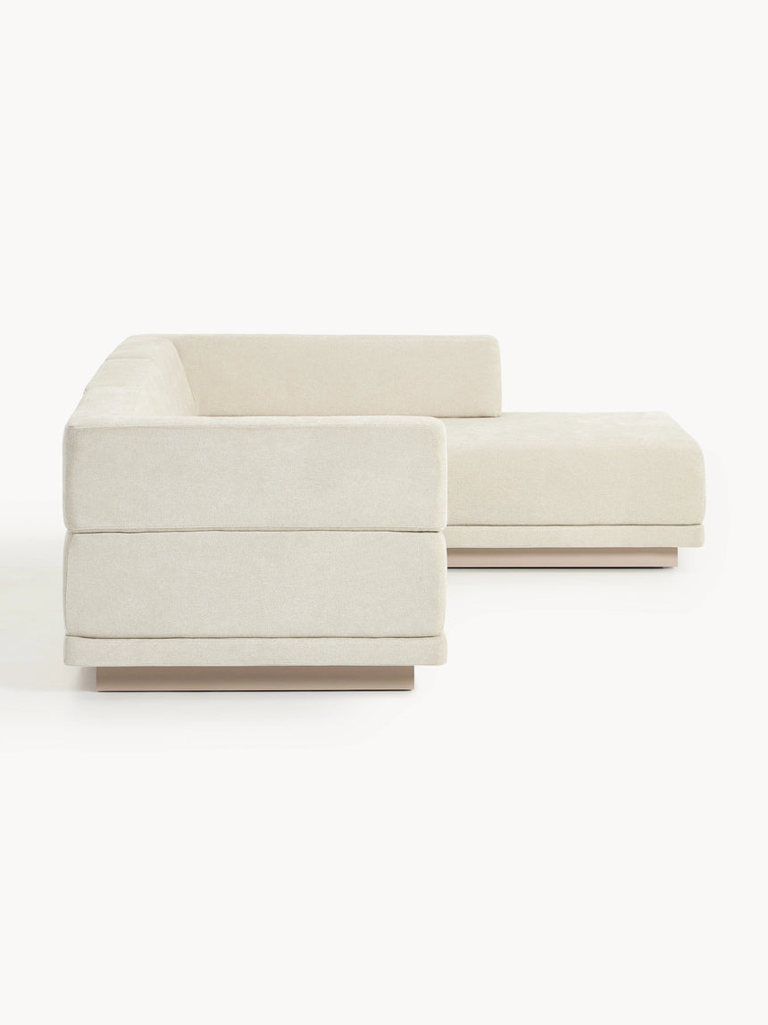 Terim Large Köşe Koltuk Bej Dokuma Kumaş