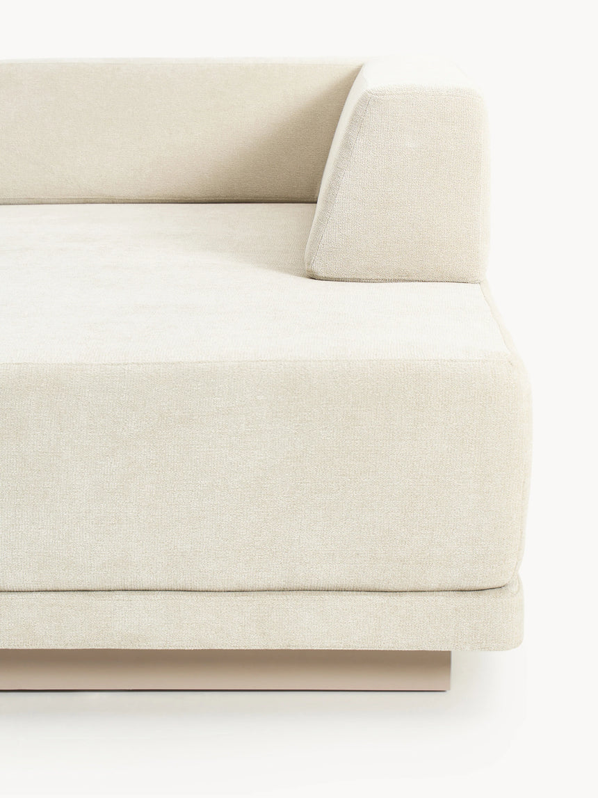 Terim Large Köşe Koltuk Bej Dokuma Kumaş