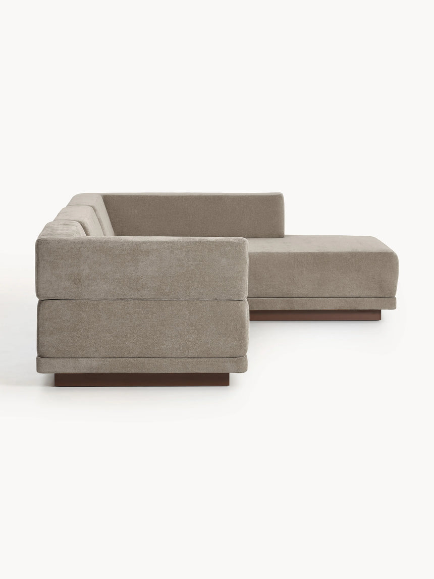 Terim Large Köşe Koltuk Kahve Dokuma Kumaş