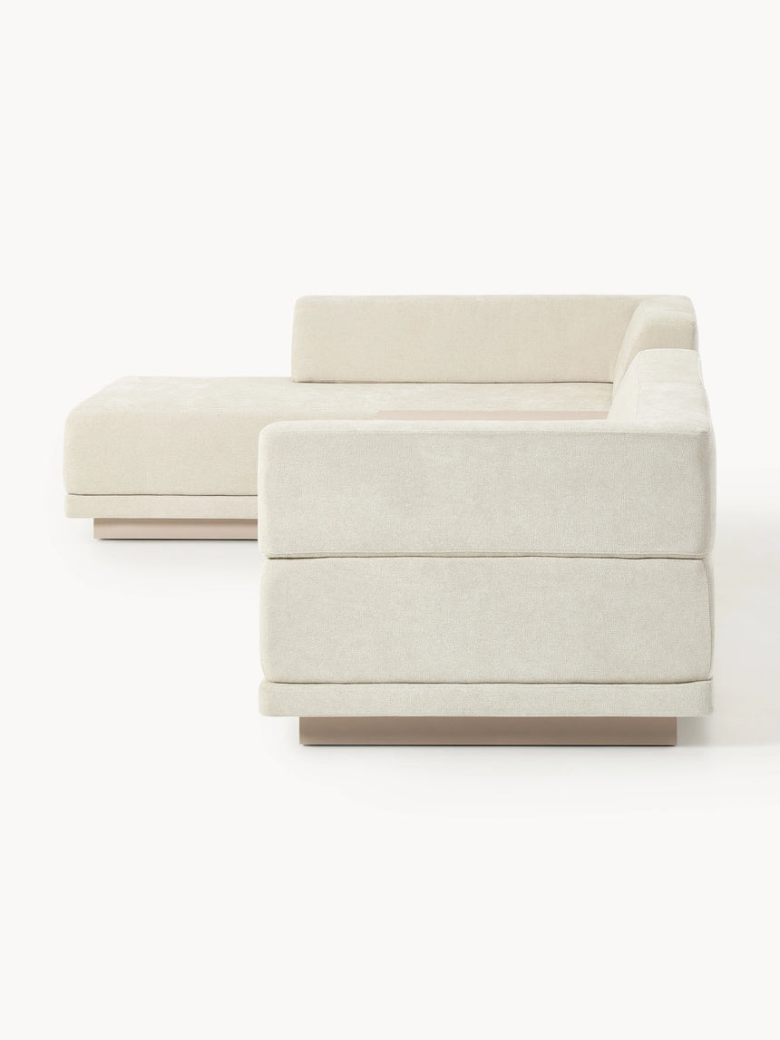 Terim Plus Köşe Koltuk Bej Dokuma Kumaş