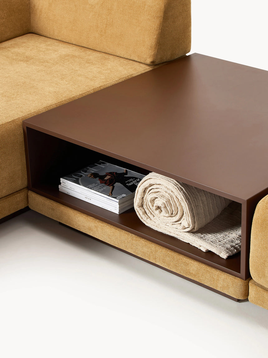 Terim Plus Köşe Koltuk Hardal Sarısı Dokuma Kumaş