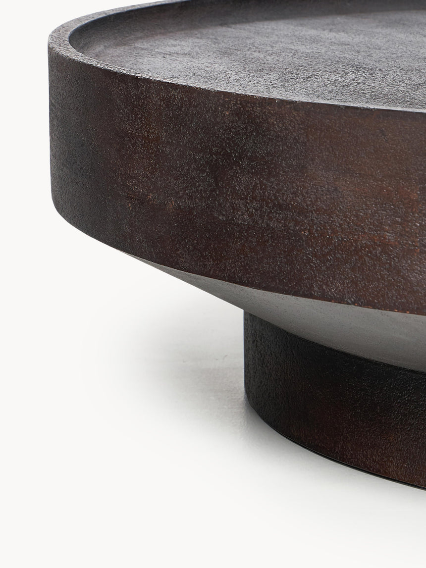 Torku Plus Ahşap Yuvarlak Orta Sehpa Venge