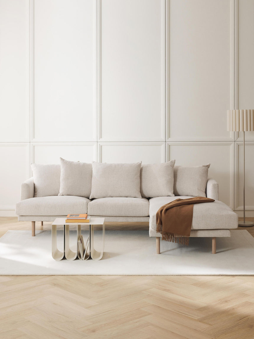 Trilye Köşe Koltuk Açık Bej