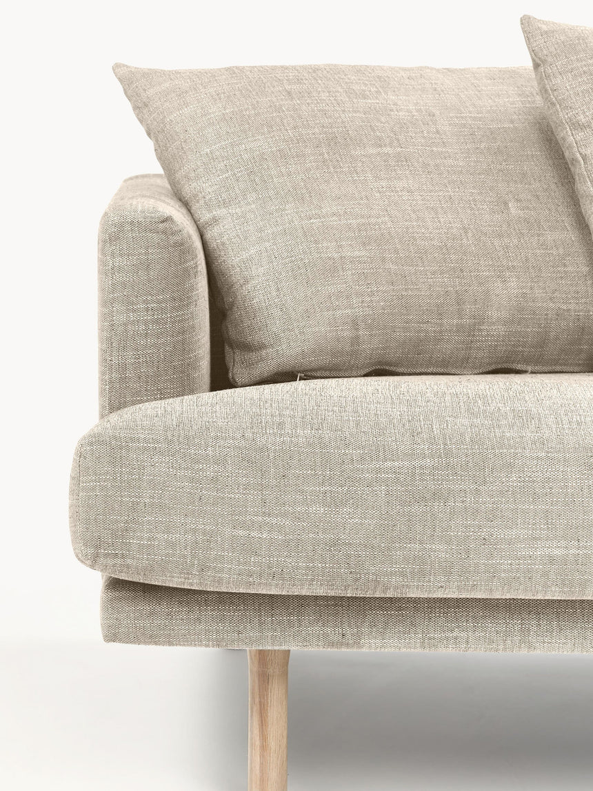 Trilye Köşe Koltuk Bej