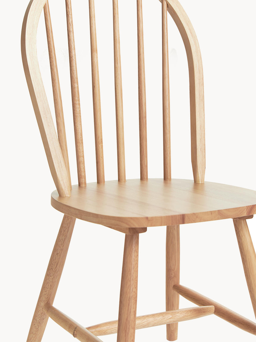 Vilma Ahşap Sandalye Natürel