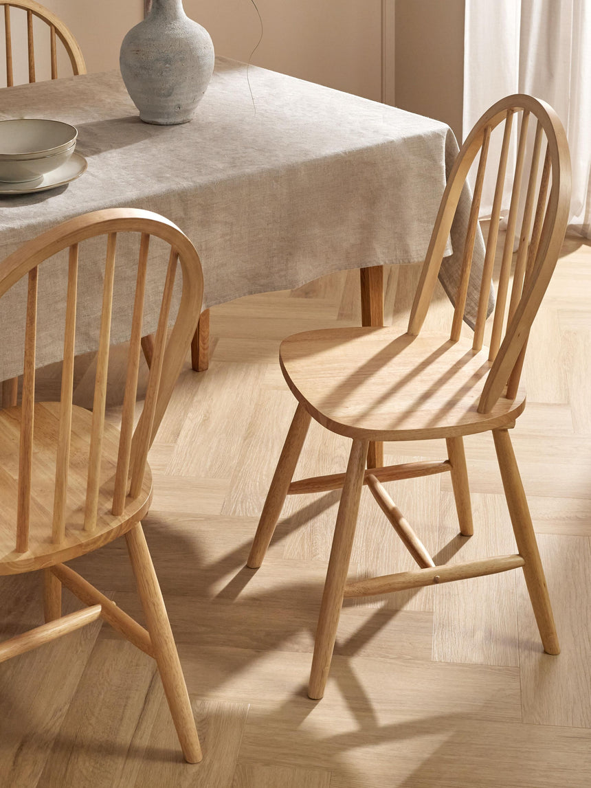 Vilma Ahşap Sandalye Natürel