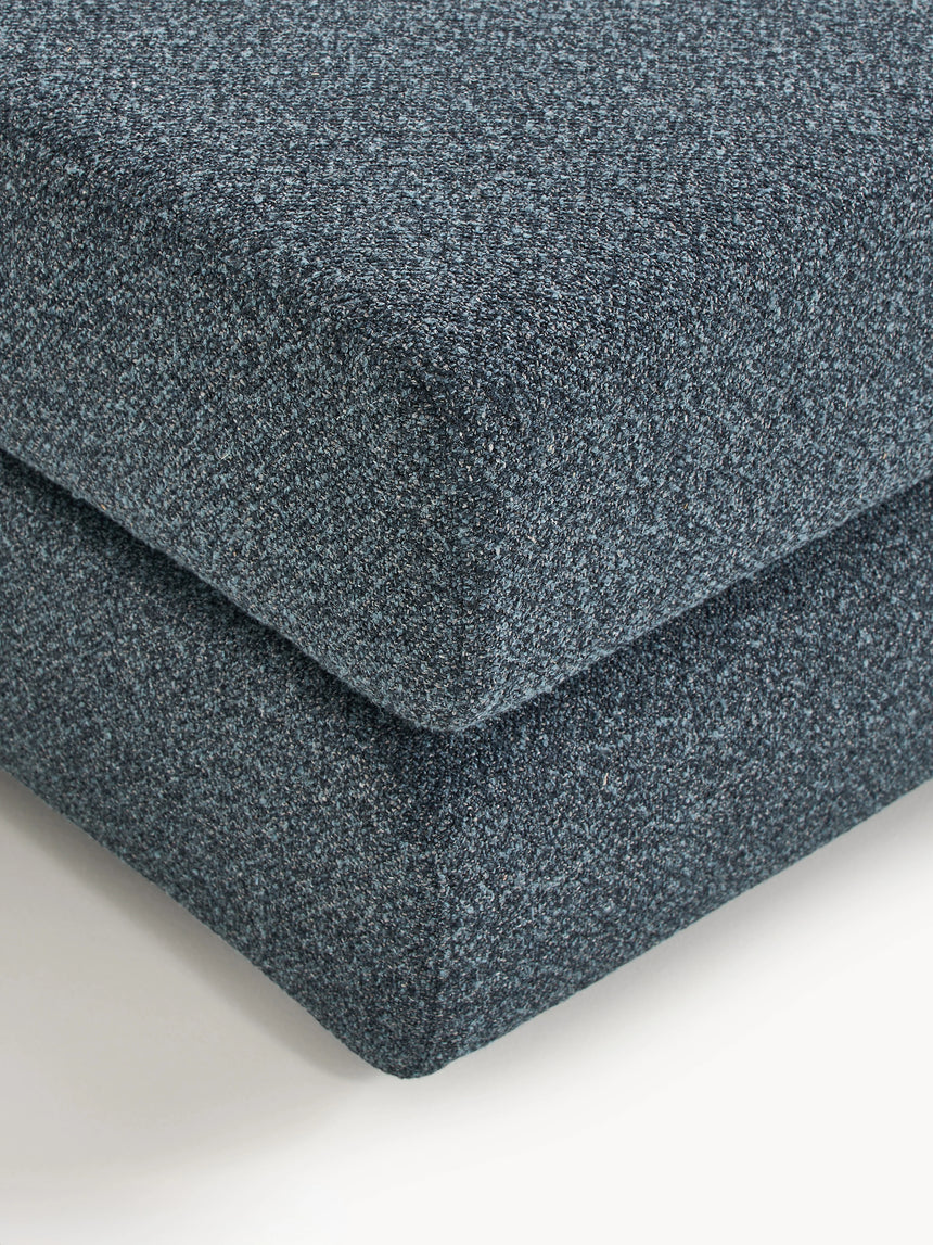 Voys Bazalı Köşe Koltuk Mavi Şönil