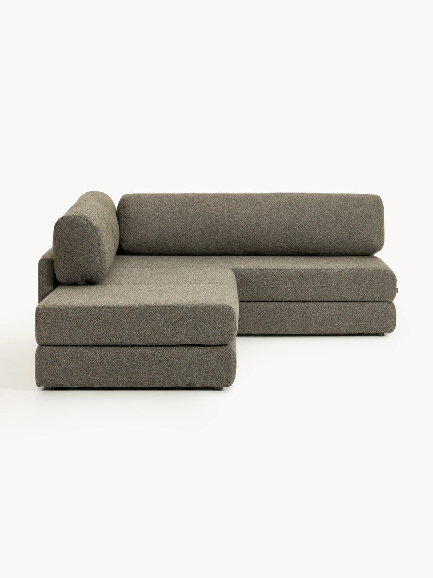 Voys Bazalı Köşe Koltuk Yeşil Şönil