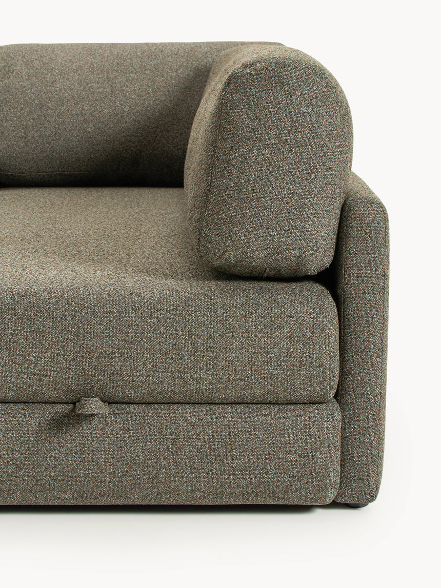 Voys Bazalı Köşe Koltuk Yeşil Şönil