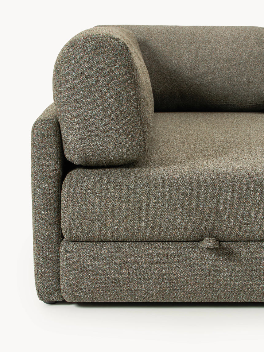 Voys Bazalı Köşe Koltuk Yeşil Şönil