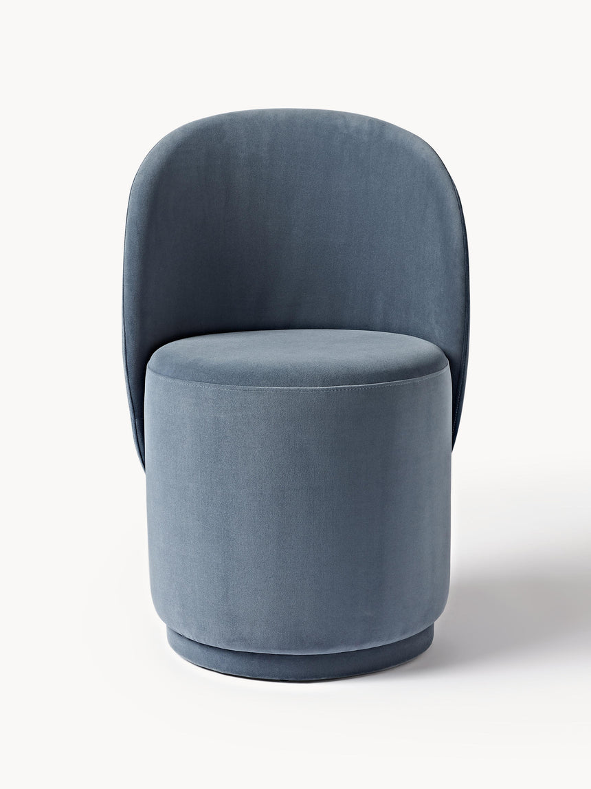 Zafira Kumaş Sandalye Gri Mavi