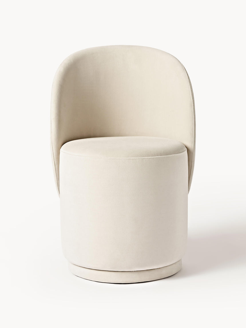 Zafira Kumaş Sandalye Kırık Beyaz