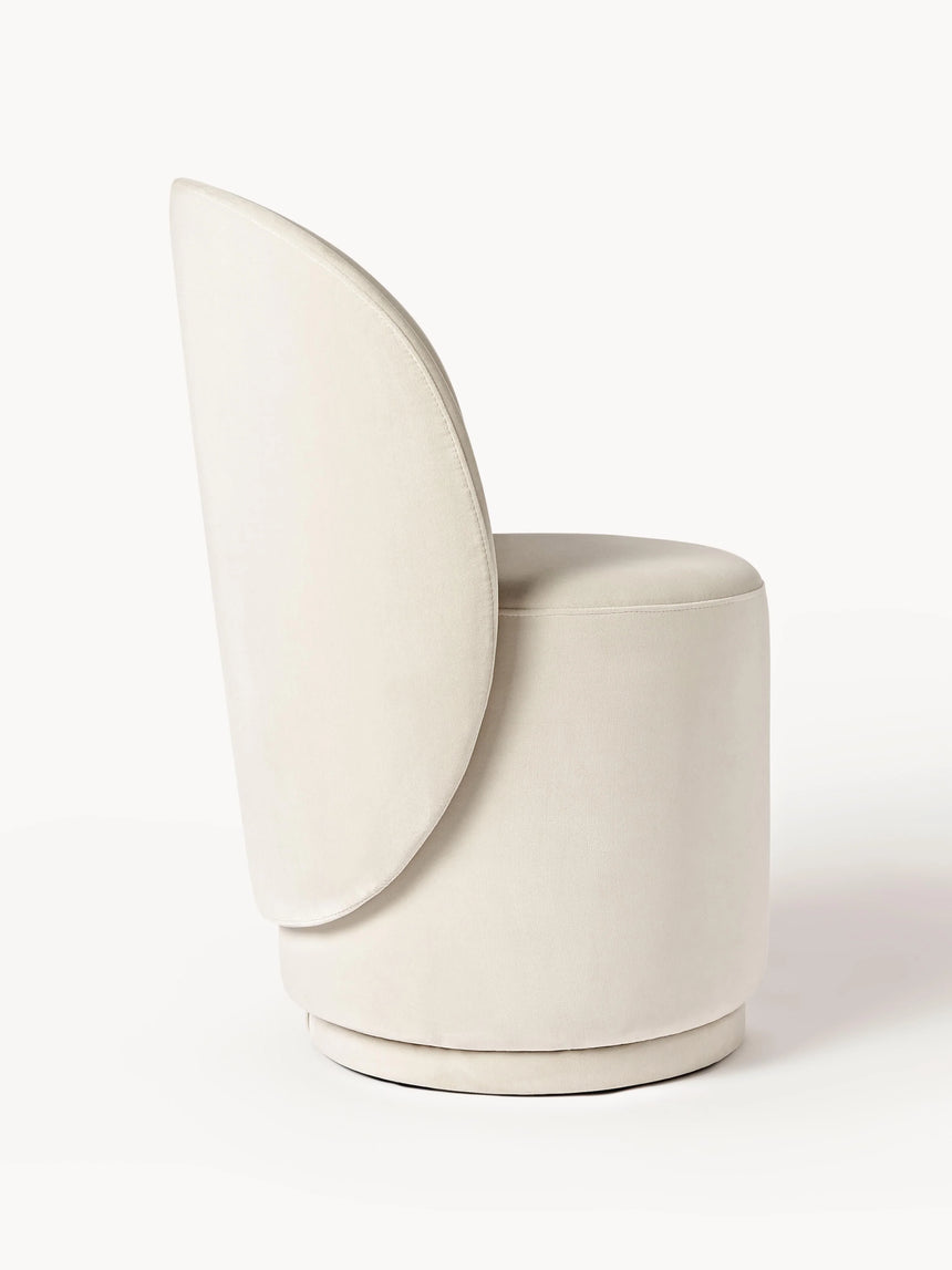 Zafira Kumaş Sandalye Kırık Beyaz