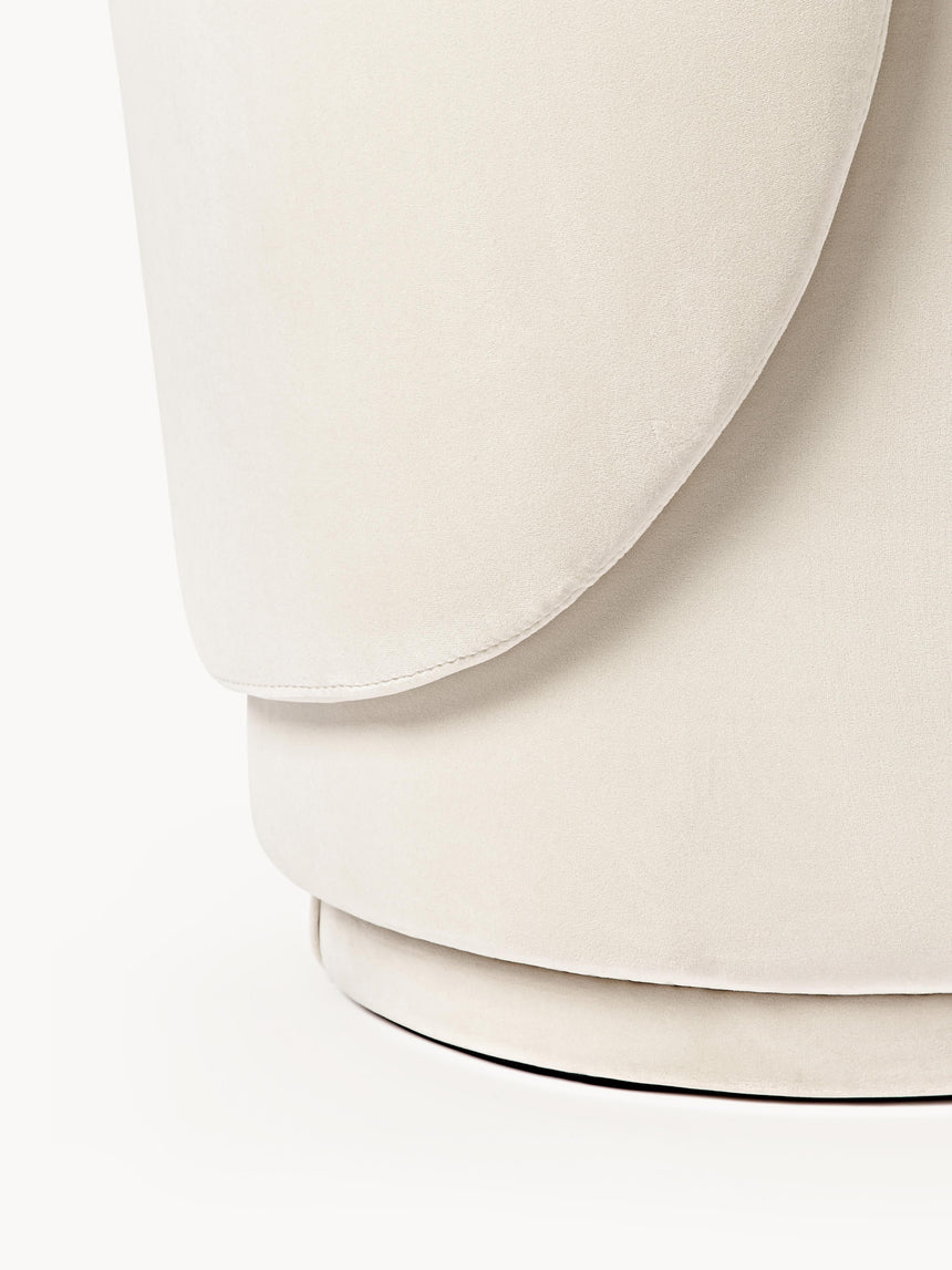 Zafira Kumaş Sandalye Kırık Beyaz