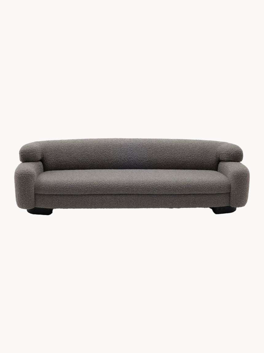 Zelfa Üçlü Koltuk Gri Teddy