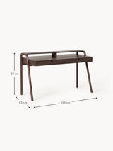 Adel Çekmeceli Ahşap Çalışma Masası Ceviz