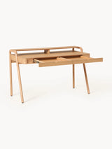 Adel Çekmeceli Ahşap Çalışma Masası Dişbudak