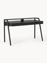 Adel Çekmeceli Ahşap Çalışma Masası Siyah