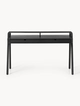 Adel Çekmeceli Ahşap Çalışma Masası Siyah