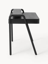 Adel Çekmeceli Ahşap Çalışma Masası Siyah