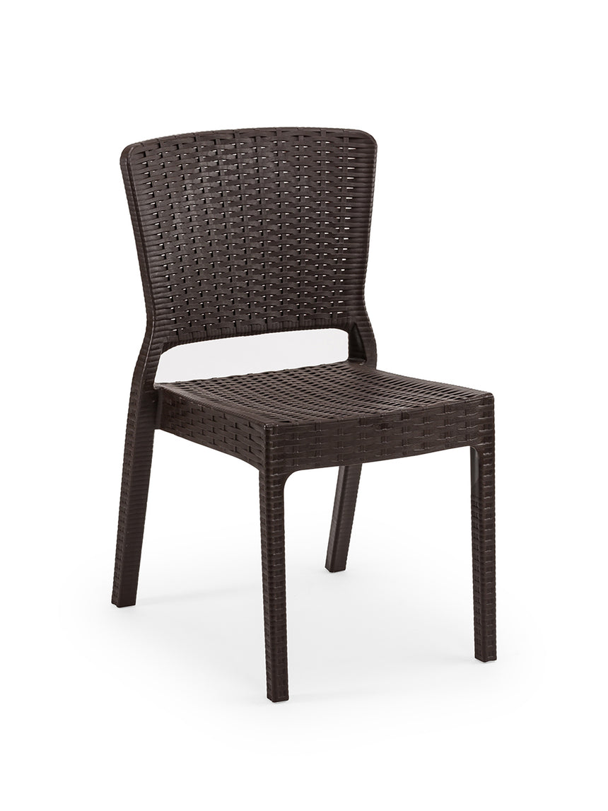 Antares Rattan Görünümlü Polipropilen Sandalye Venge