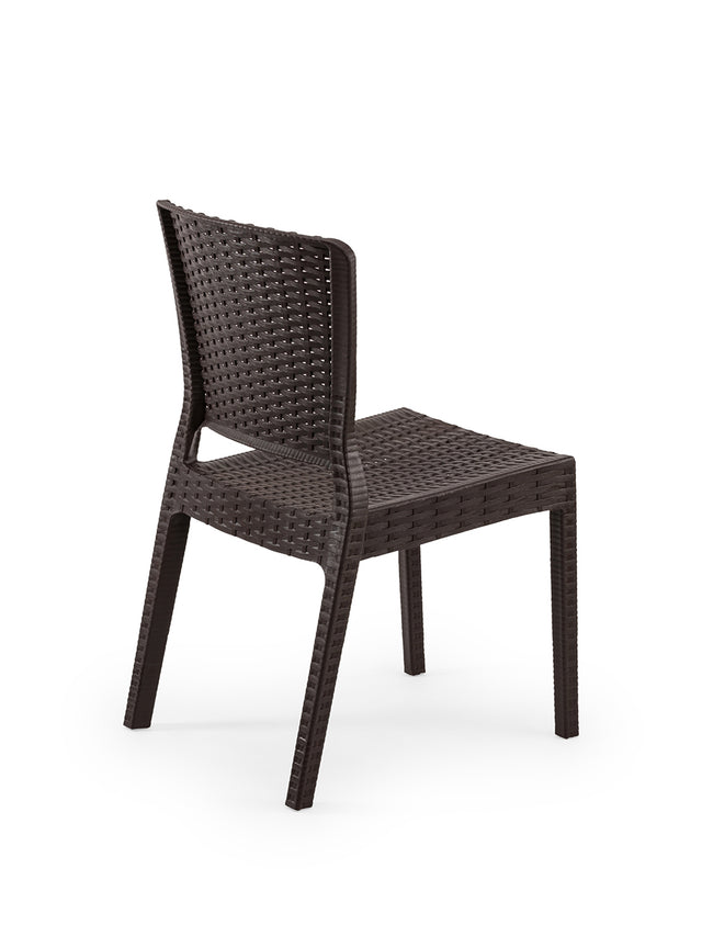 Antares Rattan Görünümlü Polipropilen Sandalye Venge