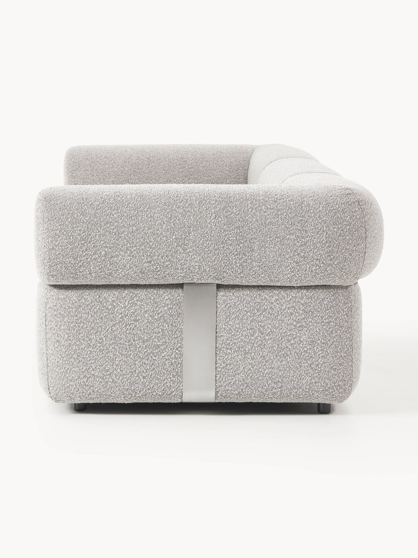 Apple Dörtlü Koltuk Gri Bukle