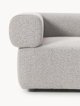 Apple Dörtlü Koltuk Gri Bukle