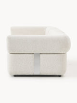 Apple Dörtlü Koltuk Kırık Beyaz Bukle