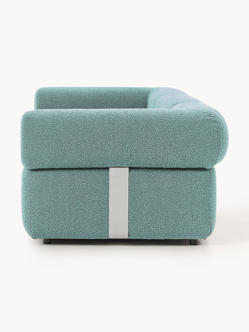 Apple Dörtlü Koltuk Turkuaz Bukle