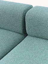 Apple Dörtlü Koltuk Turkuaz Bukle