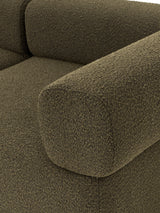 Apple Dörtlü Koltuk Zeytin Yeşili Bukle