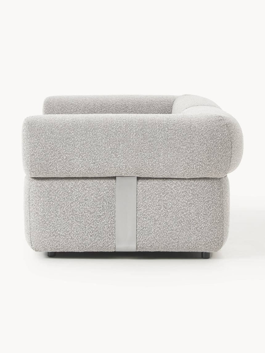 Apple Üçlü Koltuk Gri Bukle