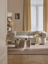 Apple Üçlü Koltuk Kırık Beyaz Bukle