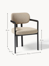 Austral Metal Sandalye Bej Bukle