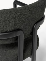 Austral Metal Sandalye Siyah Bukle