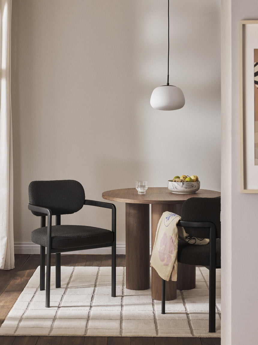 Austral Metal Sandalye Siyah Bukle