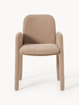 Badoo Kumaş Sandalye Açık Kahve Keten