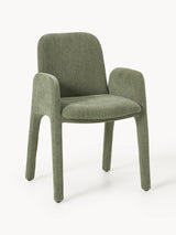 Badoo Kumaş Sandalye Zeytin Yeşili Keten