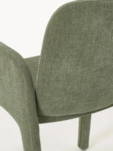 Badoo Kumaş Sandalye Zeytin Yeşili Keten