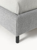 Basic Çift Kişilik Karyola Gri